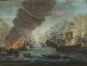 Anglo-dutch War, In The Midst Of Battle