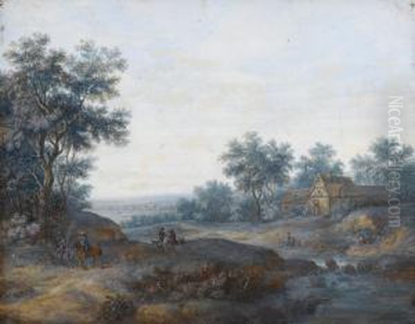 Landscape With Peasants - view 1