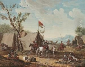 An Encampmentwith Troops