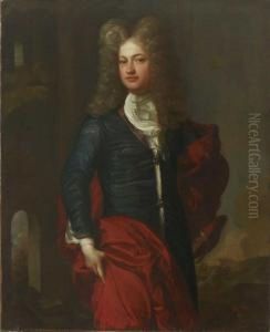 Bildnis Eines Jungen Mannes. by Richard Van Bleek