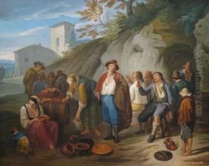 Vor Einer Osteria