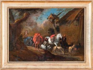 Paesaggio Con Scena Agreste by Pieter van Bloemen