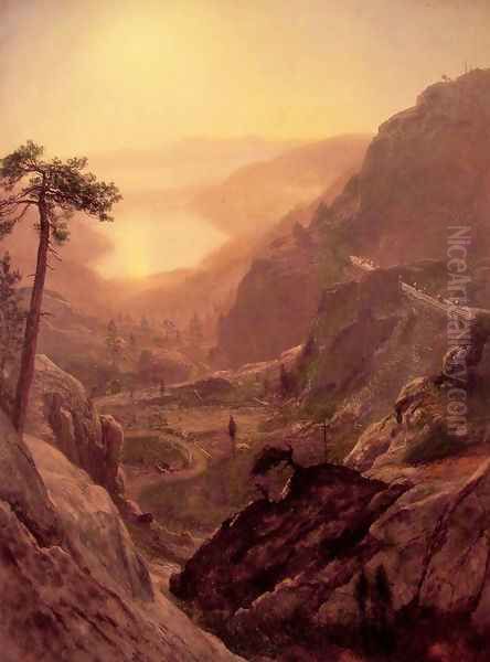 View Of Donner Lake California - view 1