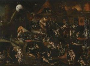 The Harrowing Of Hell by Pieter van der Heyden