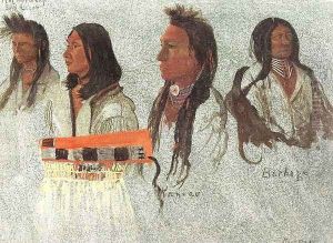 Four Indians 1859