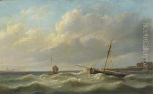Anchoring Near A Coastline - view 1