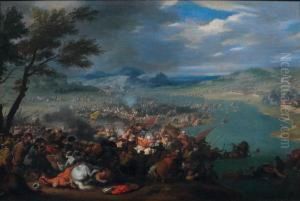 Bataille Au Bord Du Danube Entre L'armee Turque De Kara Mustapha Et Celle De Jean Sobieski