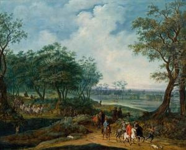 Landschaft Mit Reitern - view 1