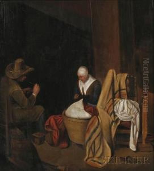 Portrait Of A Seated Woman - view 1