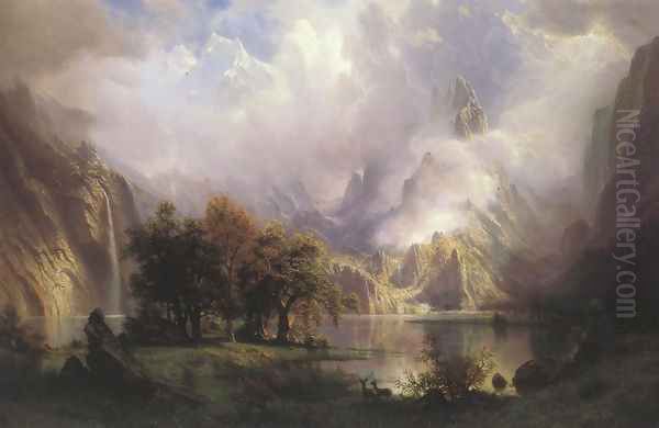 Rocky Mountain Landscape 1870 - view 1