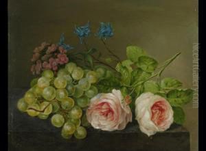 Blumen Und Weintrauben by Paul-Theodor Van Brussel