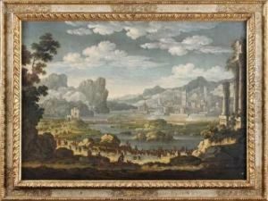 Siege D'une Ville Fortifiee by Jan Van Bunnik