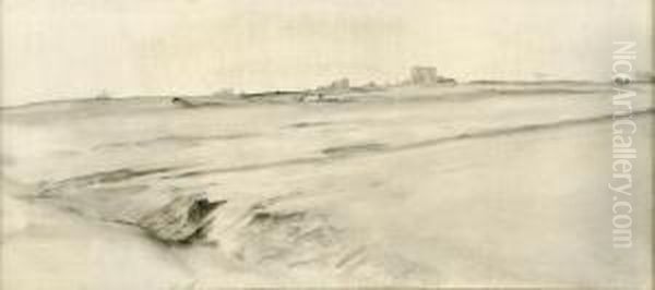 Paysage Desert Avec Ruines - view 1