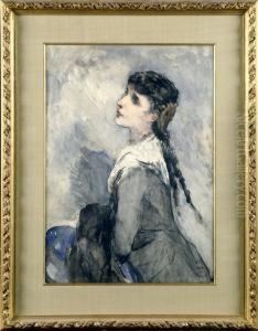 Portrait De Femme by Camille Van Camp