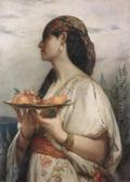 Lefebvre Oriental Beauty With Fruitbowl - view 1