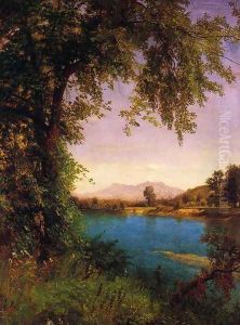 South and North Moat Mountains by Albert Bierstadt