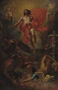 The Resurrection Of Christ by Jan Van Cleve