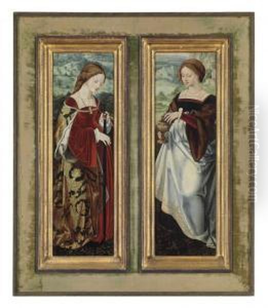Saint Catherine Of Alexandria; And Saint Mary Magdalene - view 1
