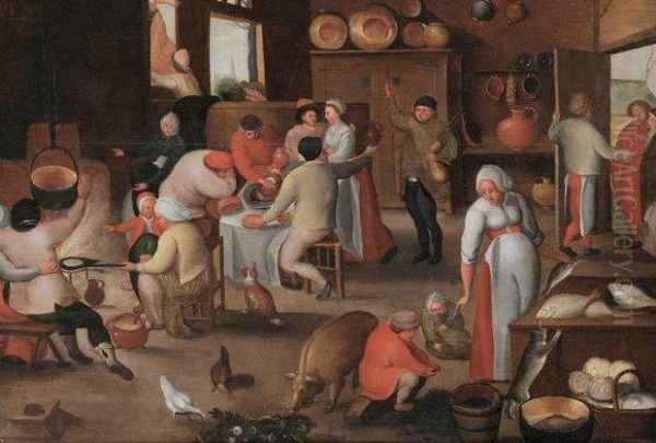 Scene De Repas. - view 1