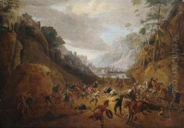 Two Landscapes With Scenes From The Conversion Of Saul. - view 1