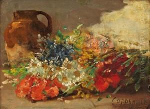 Bouquet De Fleurs Tricolore by Jacques Van Coppenolle