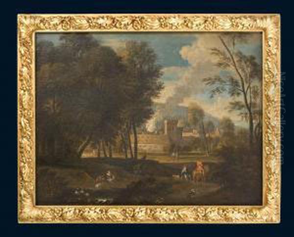 "romantische Architektur-landschaft" - view 1