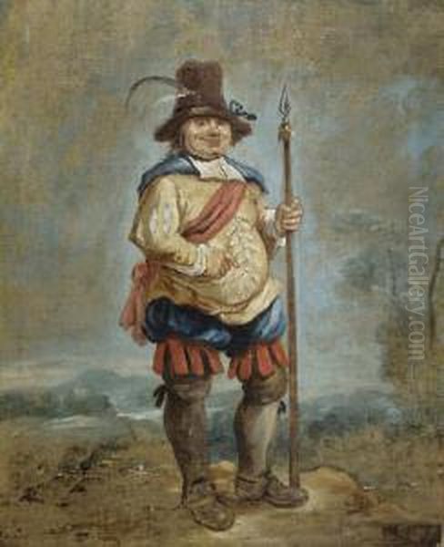 A Halberdier - view 1
