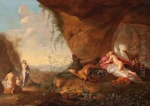 Diana Y Sus Ninfas by Abraham van Cuylenborch