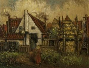 Souvenir Of Oud Noordwijk by Henri Van Daalhoff