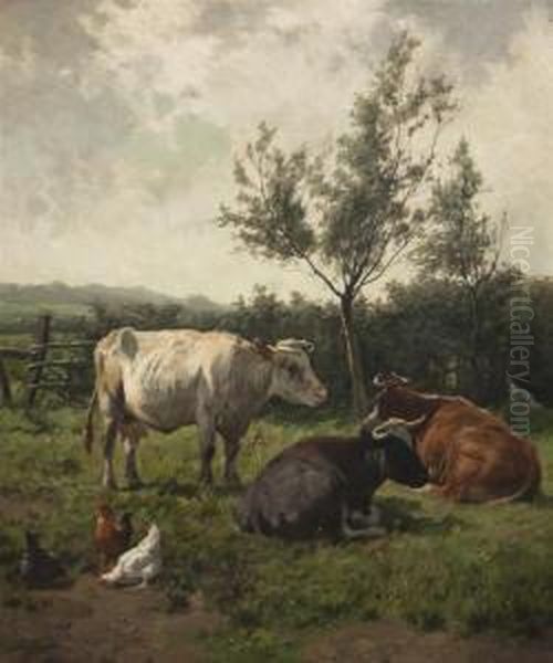 Chickens And Cows - view 1