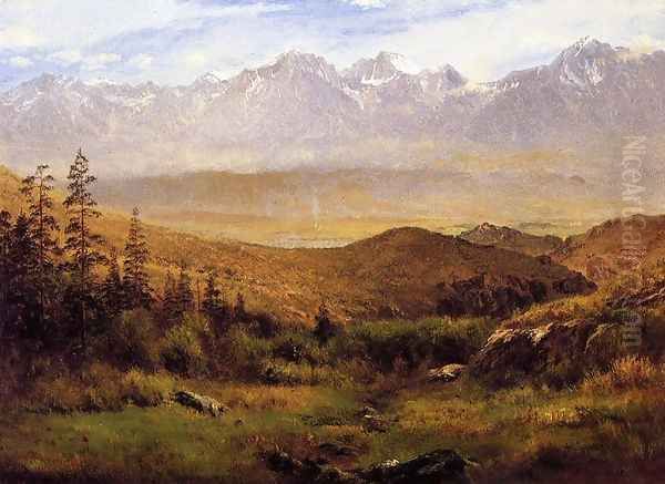 In the Foothills of the Mountains - view 1