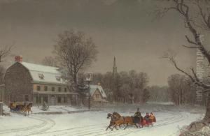 Anthony Wayne House, Paoli, Pennsylvania by William Velde Van De Bonfield