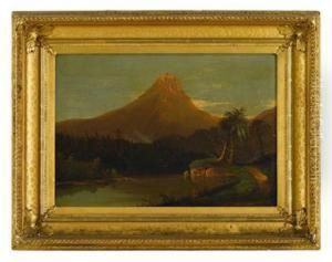 New Hampshire Scene by William Velde Van De Bonfield