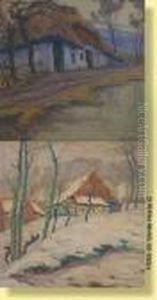 Paysage Hivernal by Pol Van De Broeck