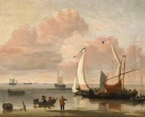 Bateaux Sur Un Rivage