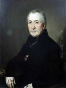 Portrait Of A Gentleman by Abraham Anne Van De Kasteele