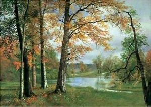 A Quiet Lake by Albert Bierstadt
