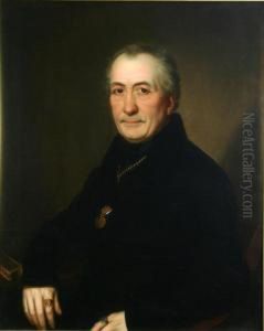 Portrait Of A Gentleman Wearing A Decoration Portrait Of A Gentleman Wearing A Decoration