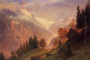 View of the Grunewald by Albert Bierstadt