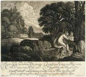 Salamacis And Hermaphroditus (holl.7) Salamacis And Hermaphroditus (holl.7)