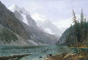 Canadian Rockies (Lake Louise) 1889 by Albert Bierstadt