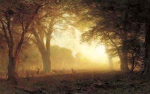 Golden Light of California by Albert Bierstadt