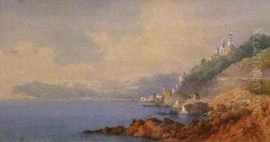 Mediterranean Mountainous Coastal Landscape