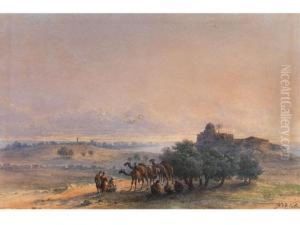 Orientalische Szene by Charles W. Meredith Van De Velde