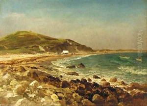 Coastal Scene by Albert Bierstadt