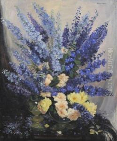 Bouquet De Fleurs Aux Roses Jaunes - view 1