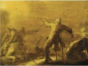 Jammerlijck: A Brawl Between Groups Of Peasants