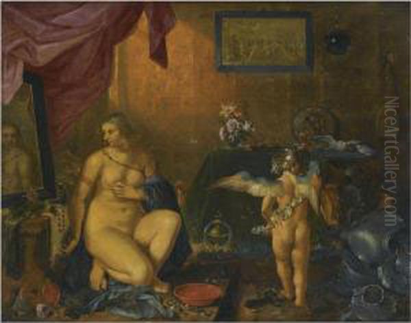 Venus At Her Toilet, Or 'an Allegory Of Vanity' - view 1
