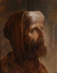 A Bearded Prophet by Jan van de Venne