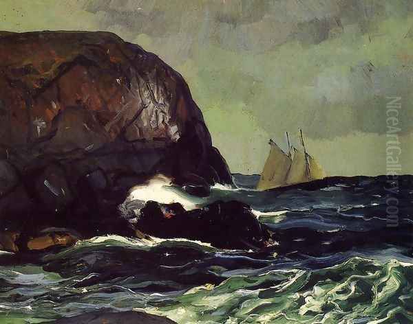 Beating Out To Sea - view 1